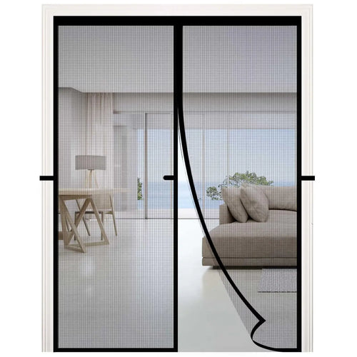 Magnetic Screen Door, Hands Free Mesh Curtain Keeps Bugs and Mosquitos Out, Automatic Magnet Closure, Heavy Duty Patio Sliding Dog Doors Cover, Window Screen Protector